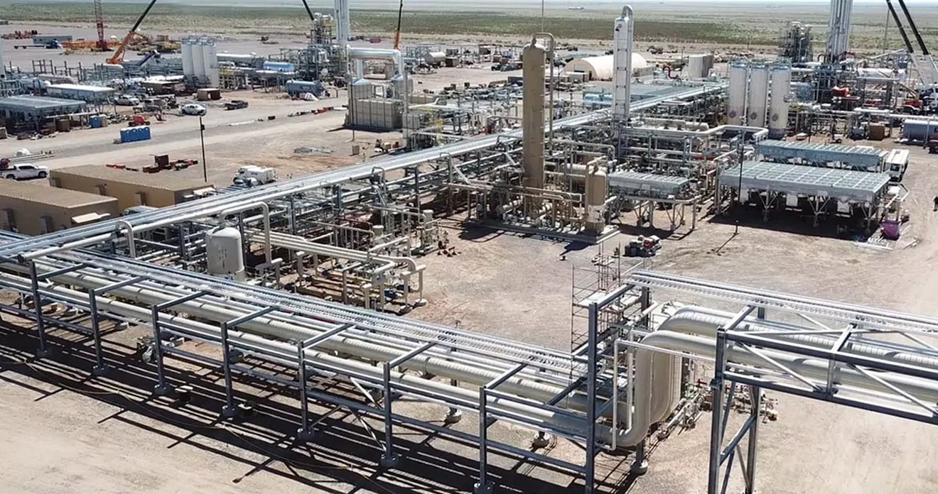 Diamond Gas Processing Plant | Colawood Companies